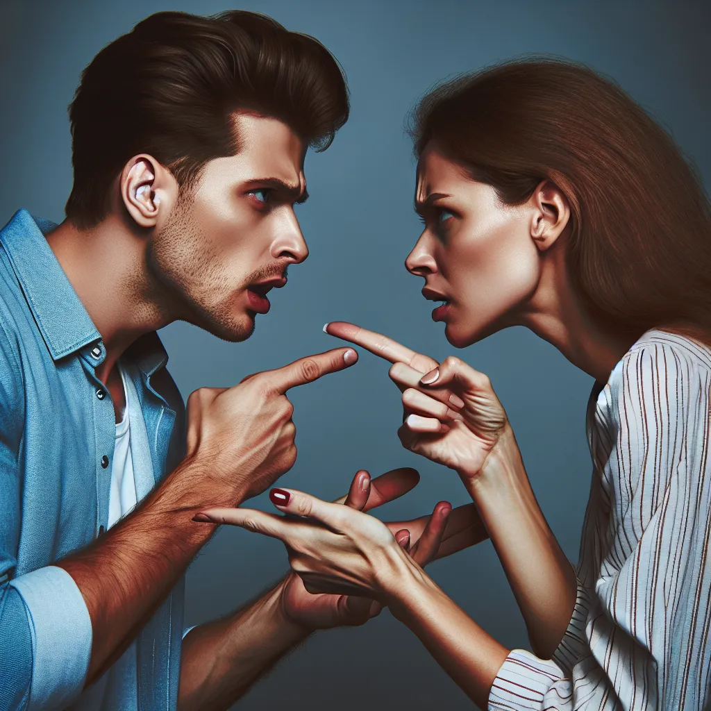 Blaming Couple Blaming Couple